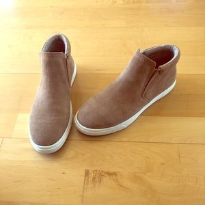 Fabletics Camel High Top Sneakers